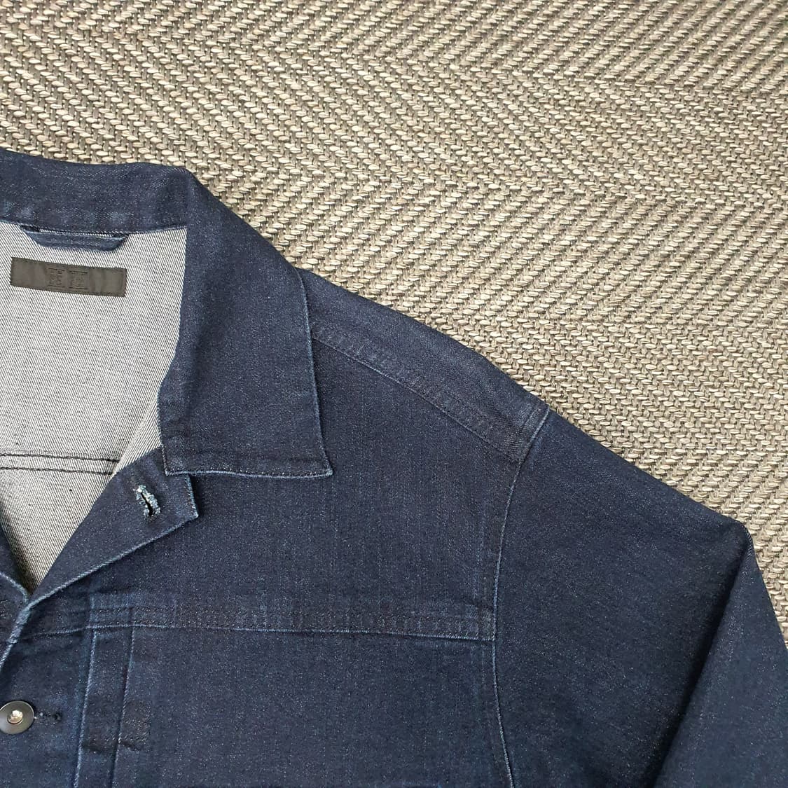 유니클로 데님 청자켓 남자105 상품이미지3