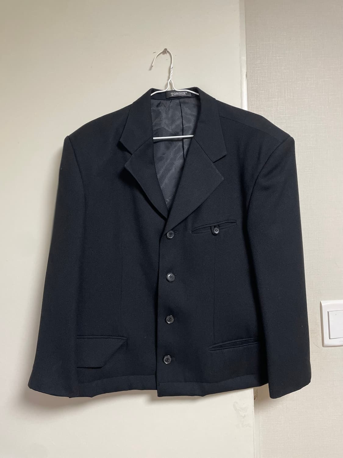 빈티지 검정 블레이저 자켓 상품이미지1