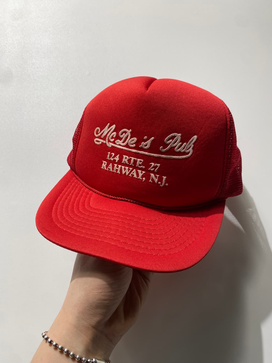 [OS] 90s Vintage 빈티지 매쉬 트러커 캡 상품이미지1
