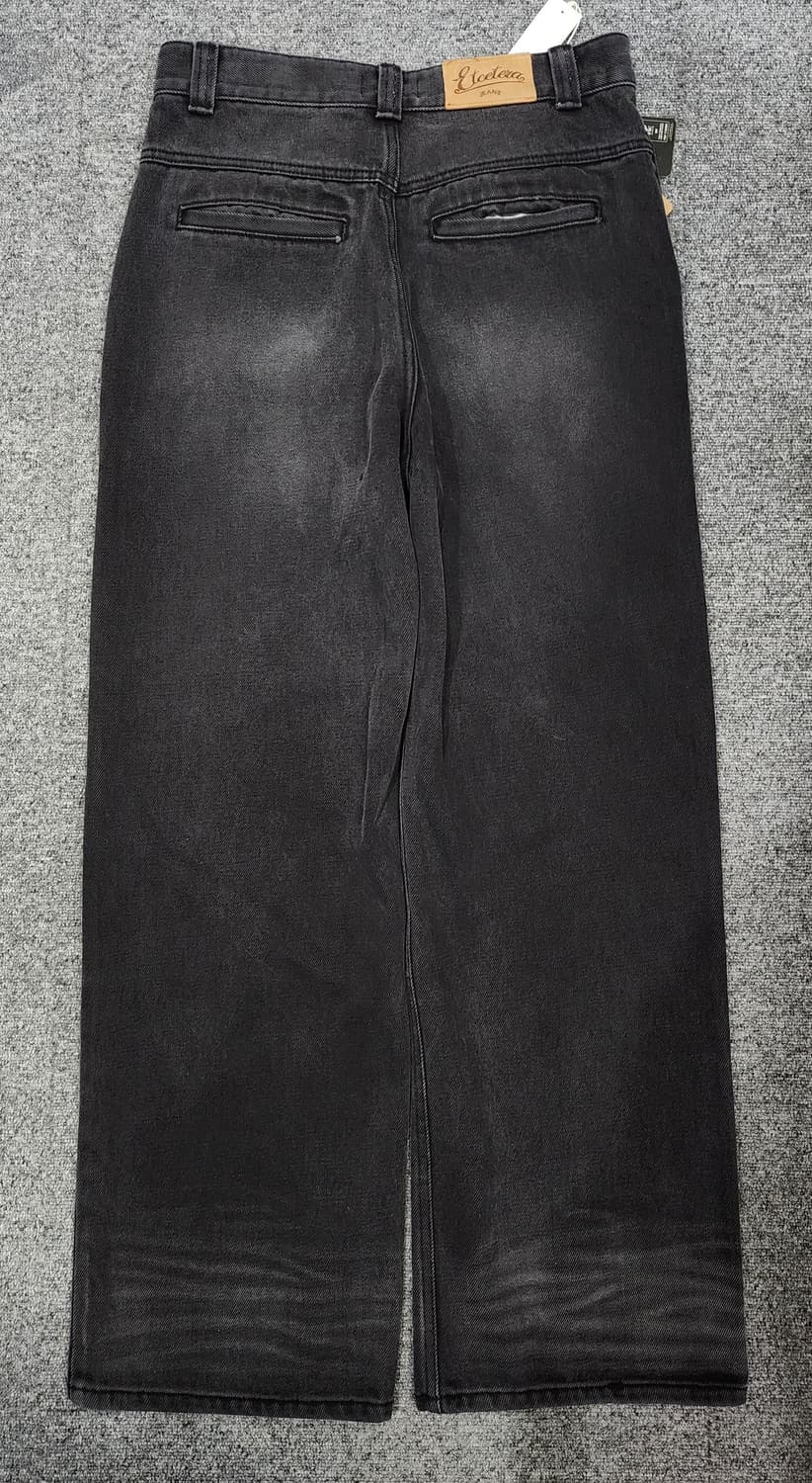 ETCE 이씨티이 다이아 패치 워싱 와이드 데님팬츠 S 상품이미지2