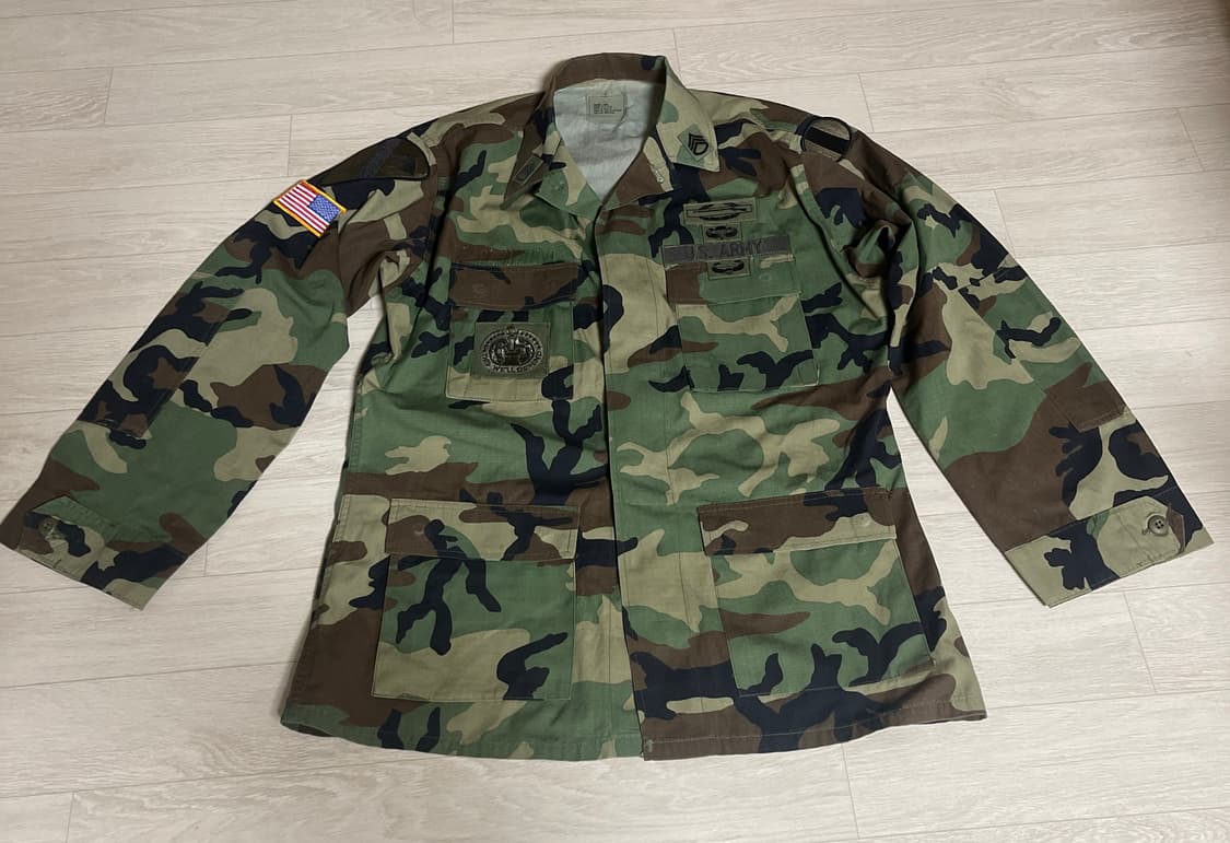 미 육군 우드랜드 M81 BDU 재킷 상품이미지2