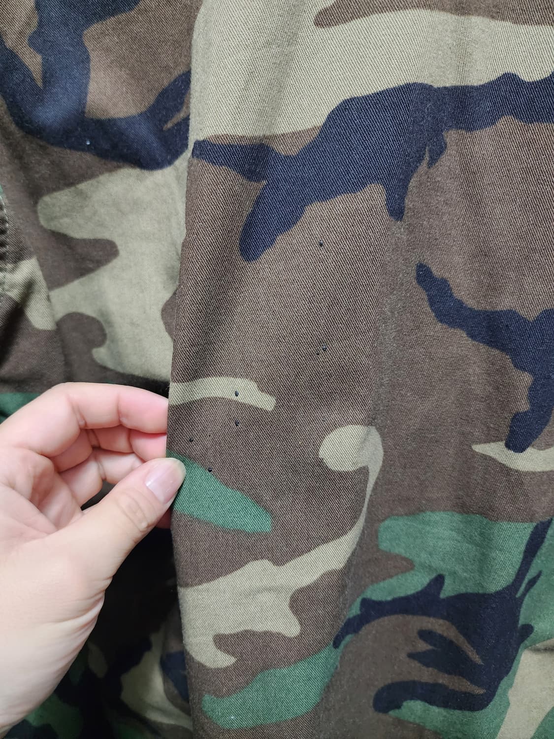 미군 우드랜드 공군 U.S. AIR FORCE 카모 자켓 상품이미지4