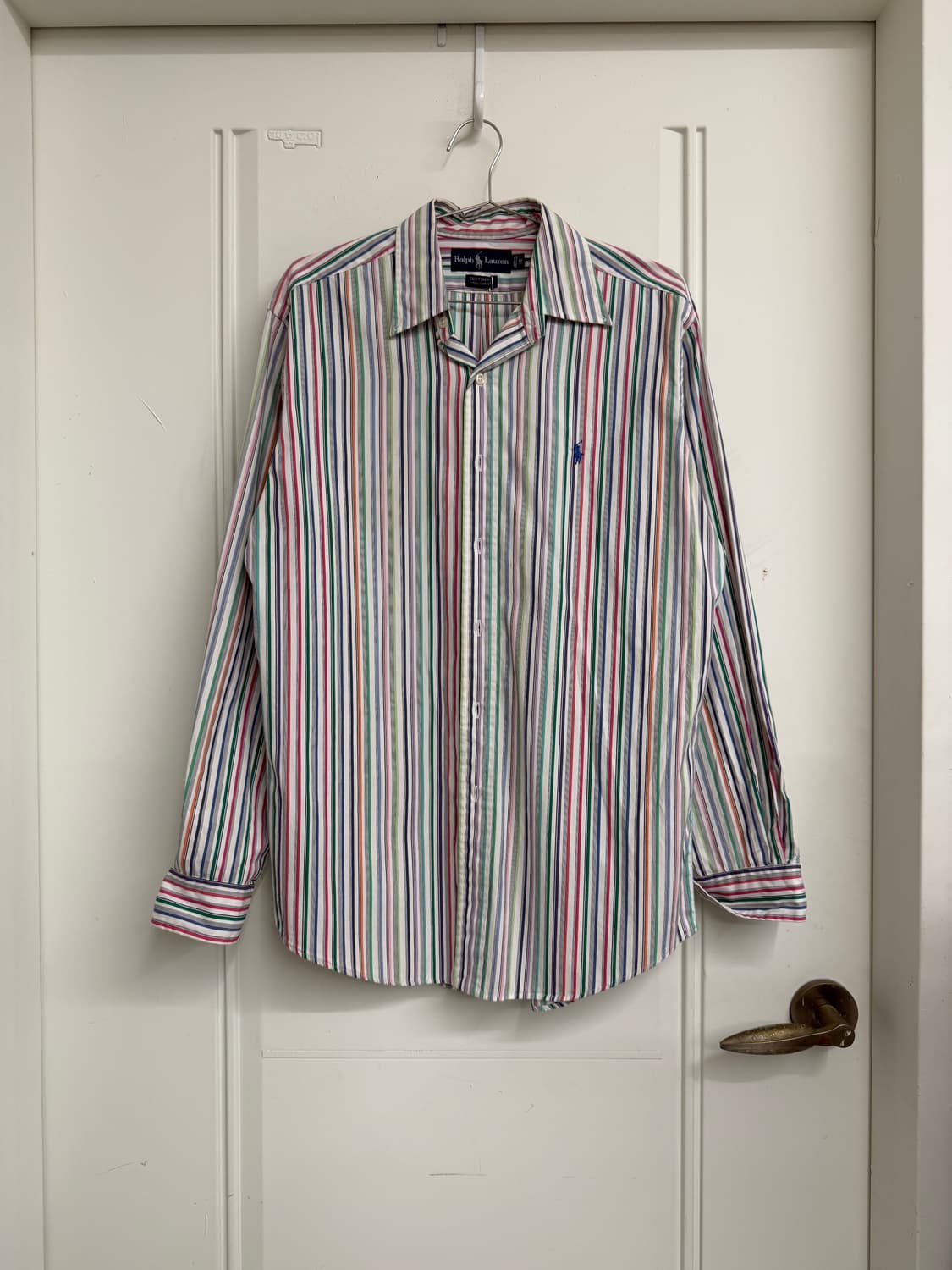 폴로 랄프로렌 멀티컬러 네이비포니 셔츠 상품이미지6