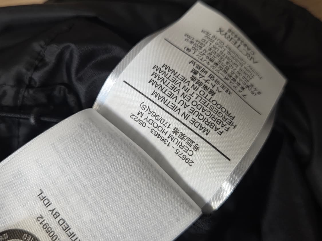 아크테릭스 세륨 s 블랙 상품이미지8