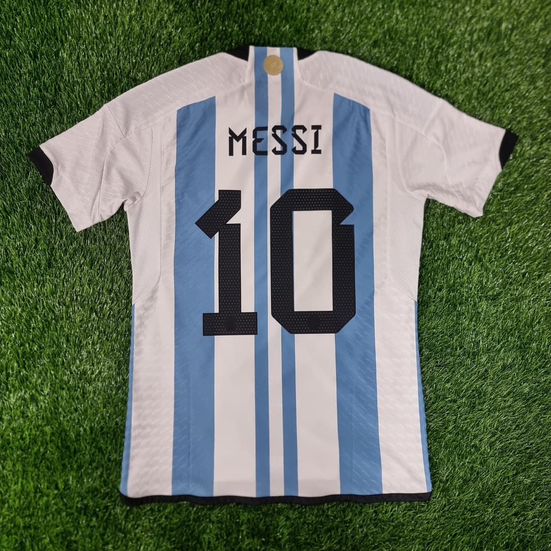 22-24시즌 아르헨티나 홈 어센틱 유니폼 #10 메시 상품이미지4