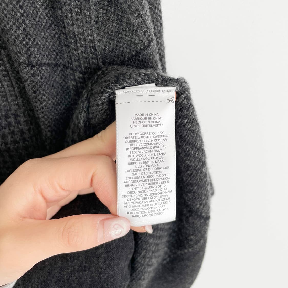 D2 폴로랄프로렌 글렌 플래드 메리노 가디건 XL사이즈 상품이미지6