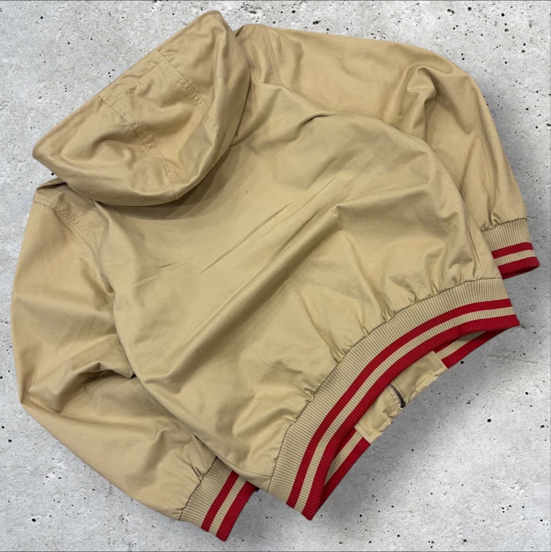 [95] 02s MLB 보스턴 레드삭스 후드 액티브 자켓 베이지 B952 상품이미지2