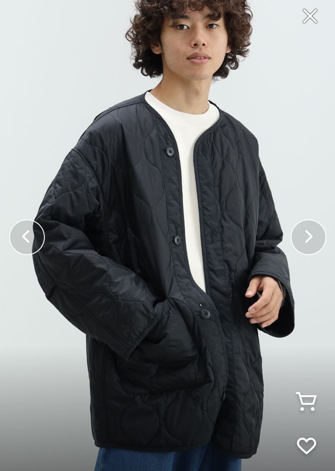 빔즈 숏 m65 블랙 L (내피 포함) 상품이미지2