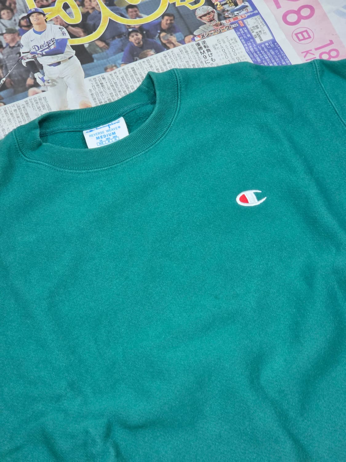 Champion 블루택 Reverse Weave 맨투맨 M 상품이미지1