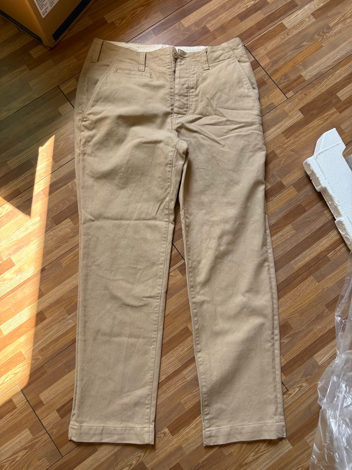 비디알 탱커 치노팬츠 카키 상품이미지2