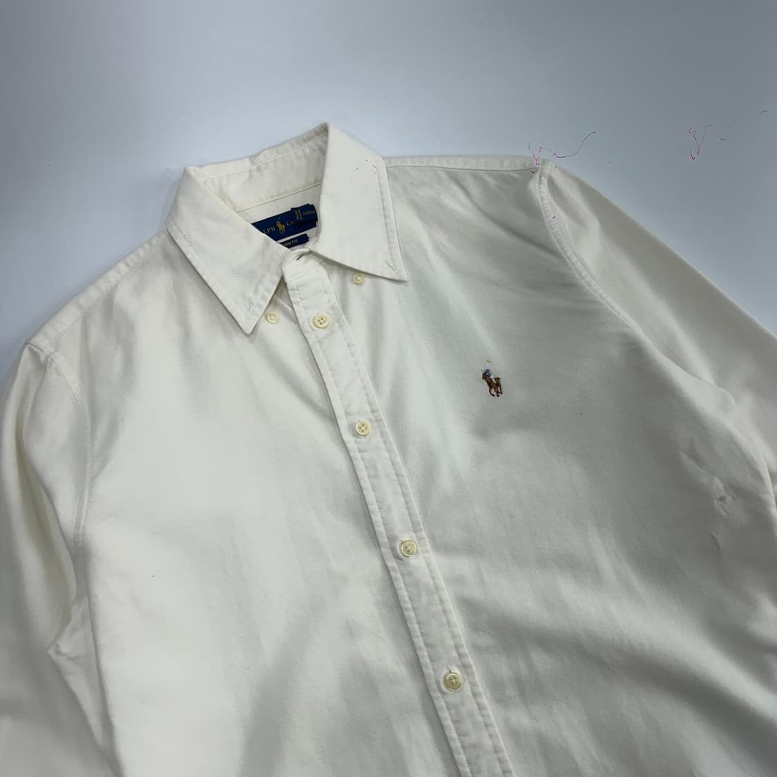 Polo 폴로 멀티포니 아이보리 셔츠 상품이미지4