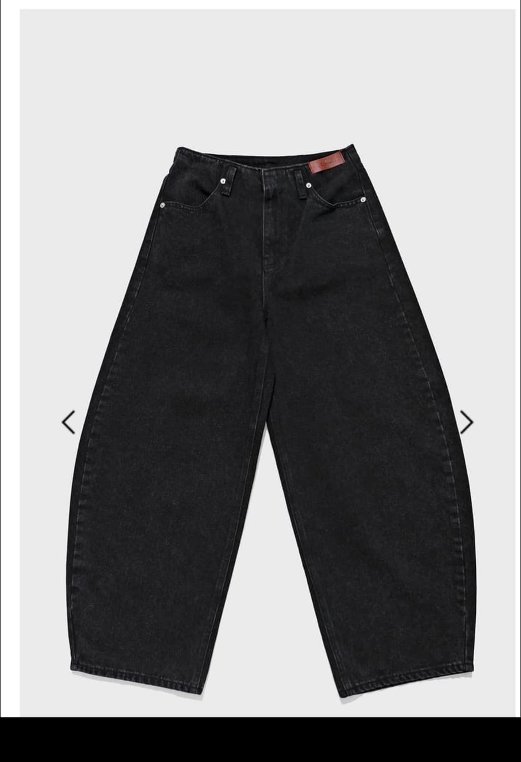 르메르맛 j chung 블랙 커브드배럴진 S - 유니클로 르메르 아모멘토 상품이미지1