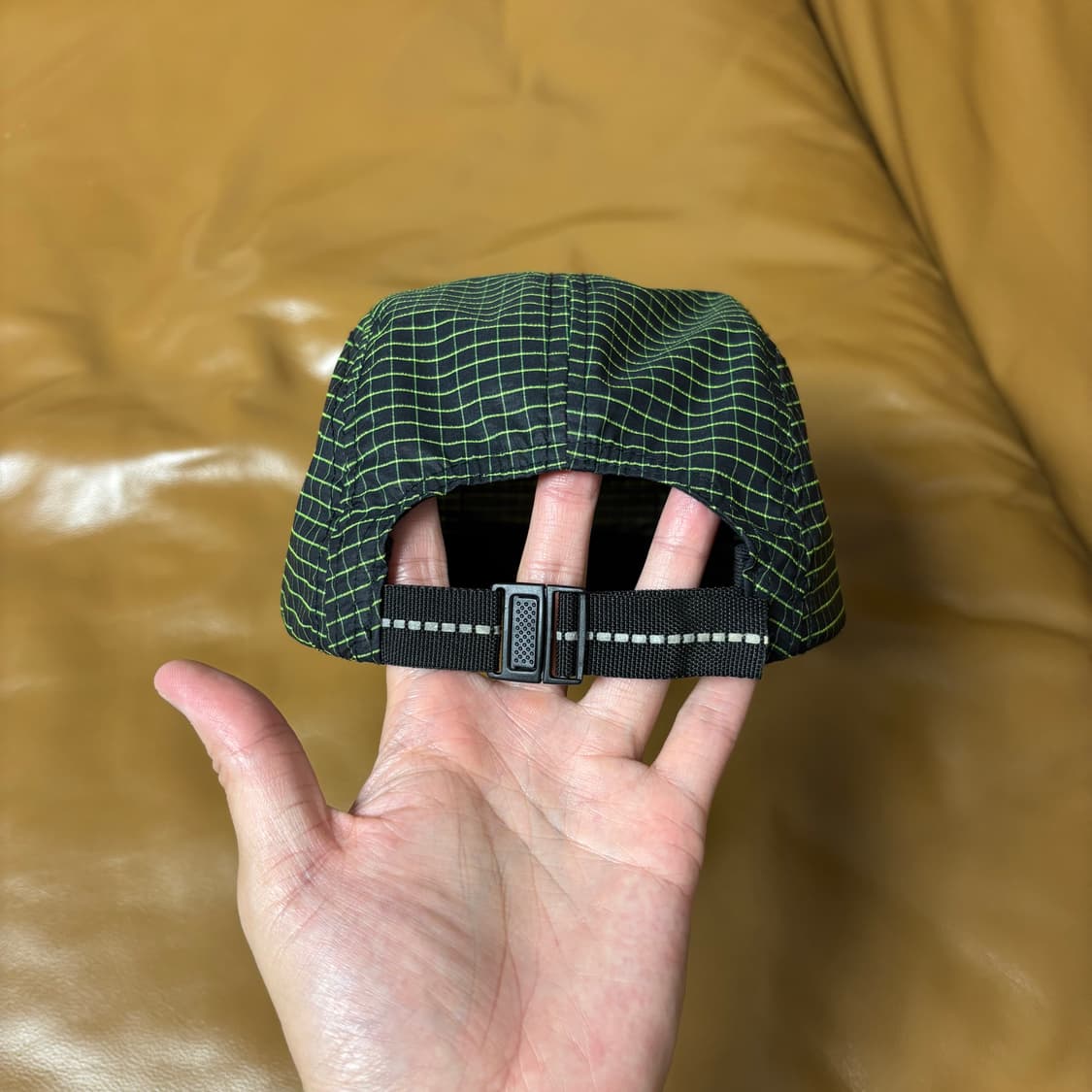 Supreme 슈프림 캠프캡 모자 (Ripstop Black Green) 상품이미지7