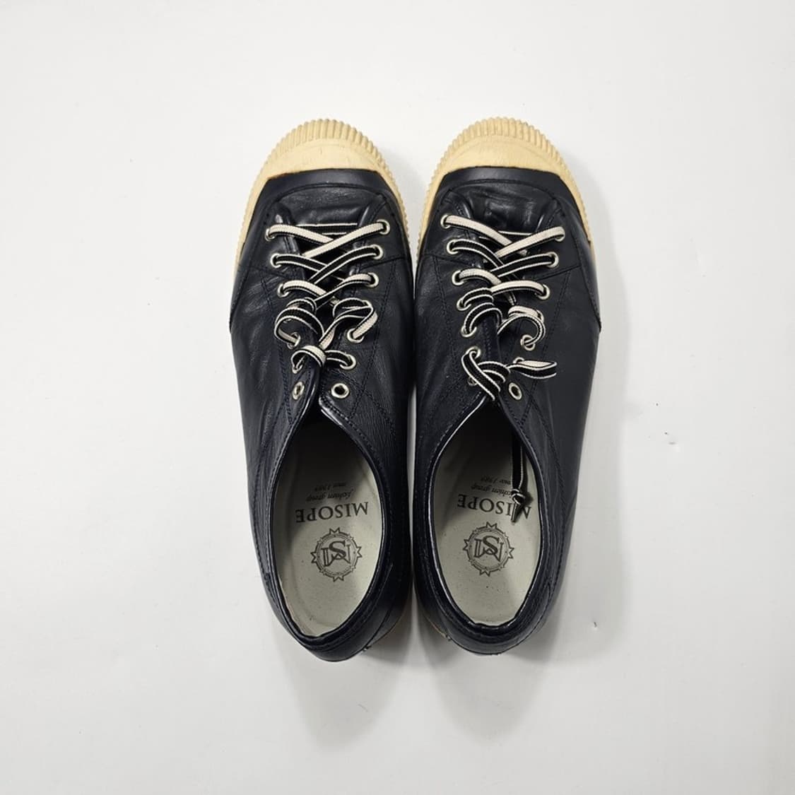 MISOPE 레더 스니커즈 상품이미지4