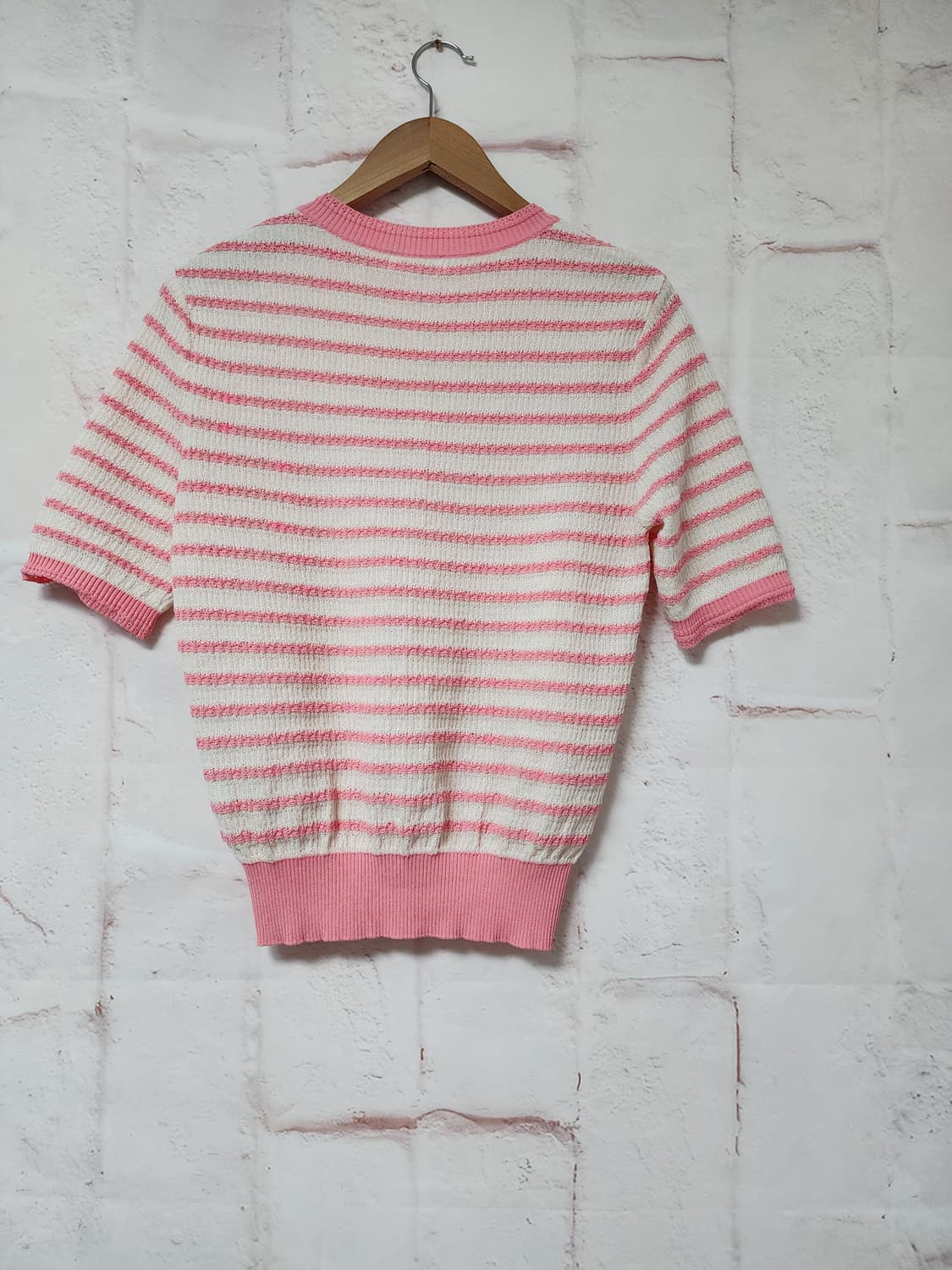 SJ SJ 핑크 스트라이프 반팔  상품이미지3