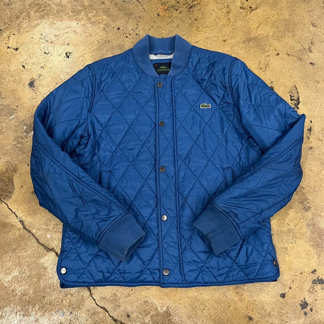 [정품/50] 라코스테 다이아몬드 패턴 퀼팅 재킷 b17 상품이미지2