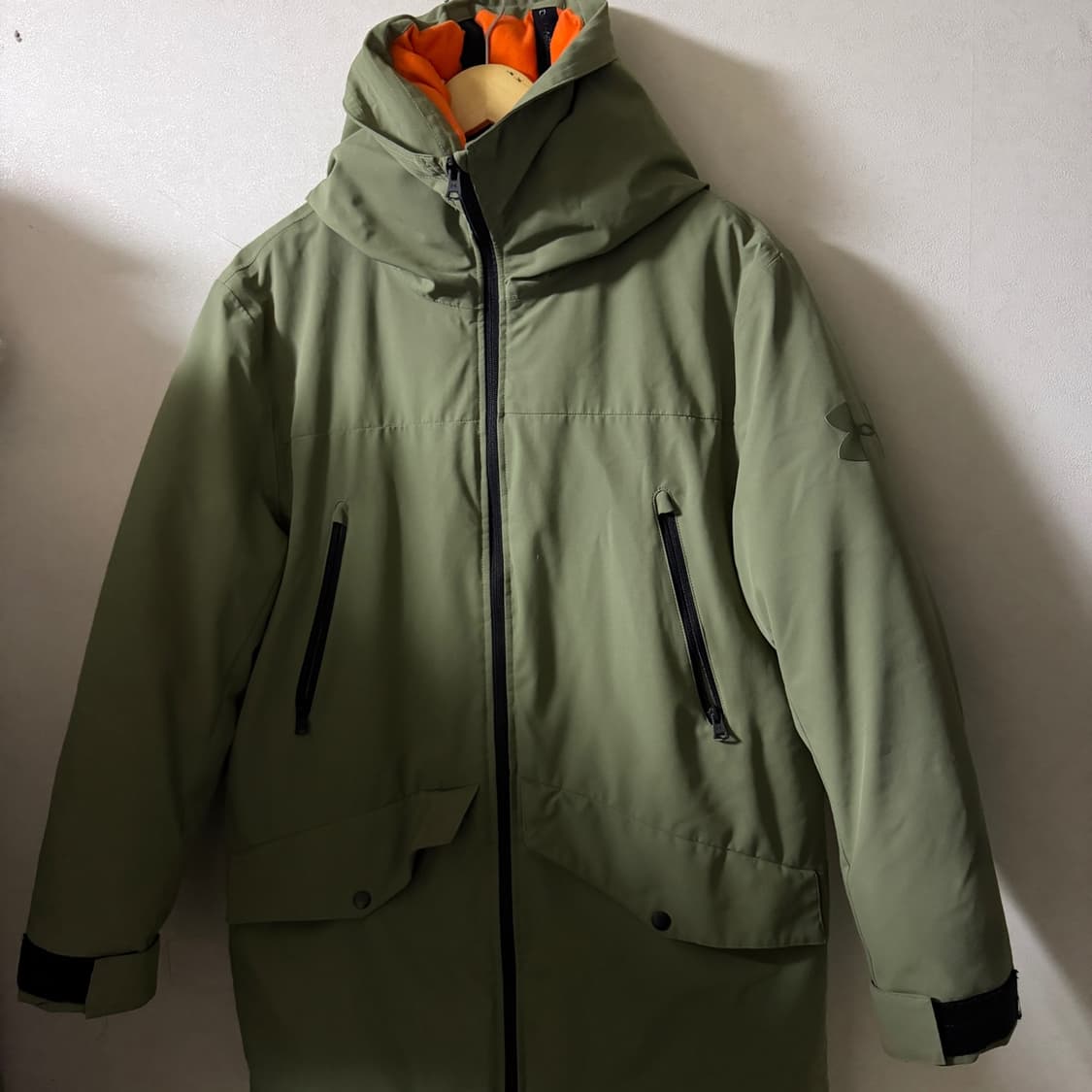 언더아머 오리털 야상 집업 다운 점퍼 L (남성 105정도) 상품이미지10