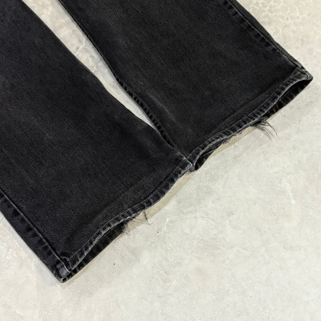 [38/32] USA🇺🇸 리바이스 517 레드탭 데님 흑청 블랙 상품이미지2