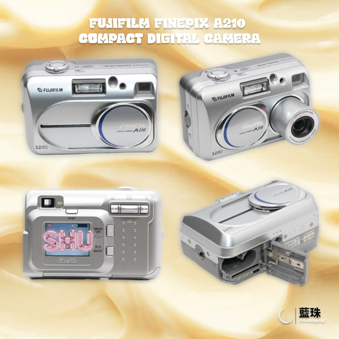 후지필름 파인픽스 A210 빈티지 컴팩트 디카 실버 상품이미지1