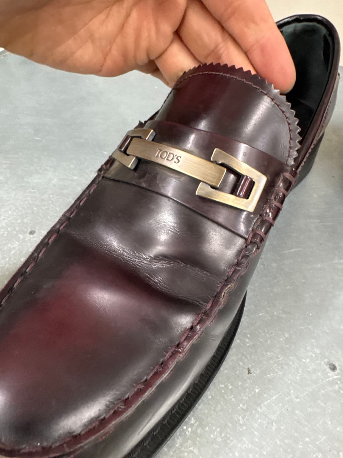 토즈 버건디 버클 로퍼 7 상품이미지10