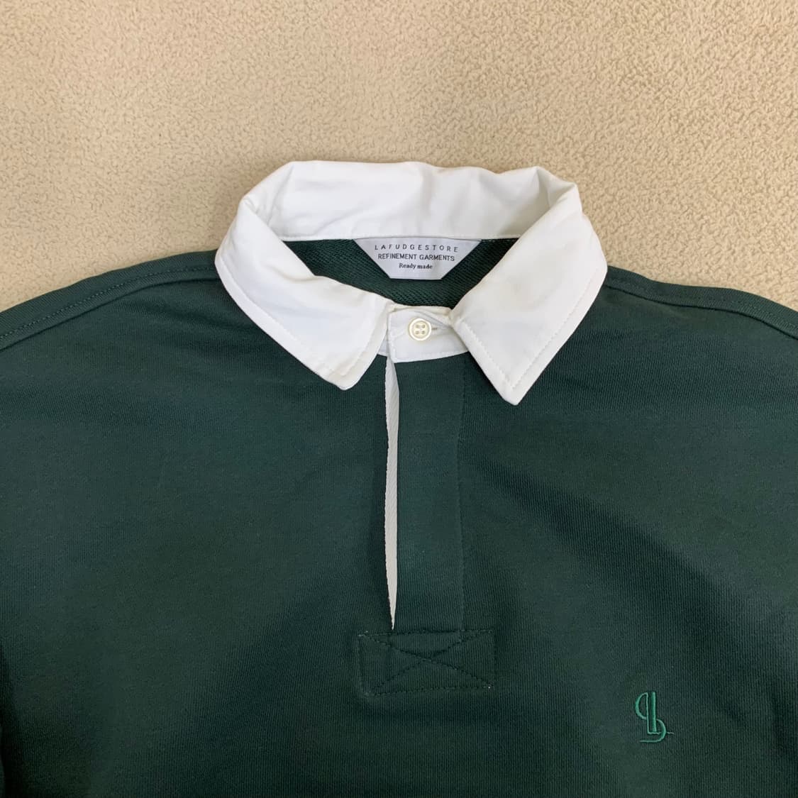 라퍼지스토어 럭비 맨투맨(L/그린) 스웨트셔츠 럭비티셔츠 상품이미지2