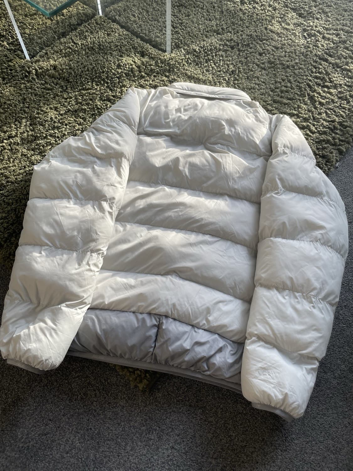 팔라스 하프 집 푸파 그레이 패딩 상품이미지5