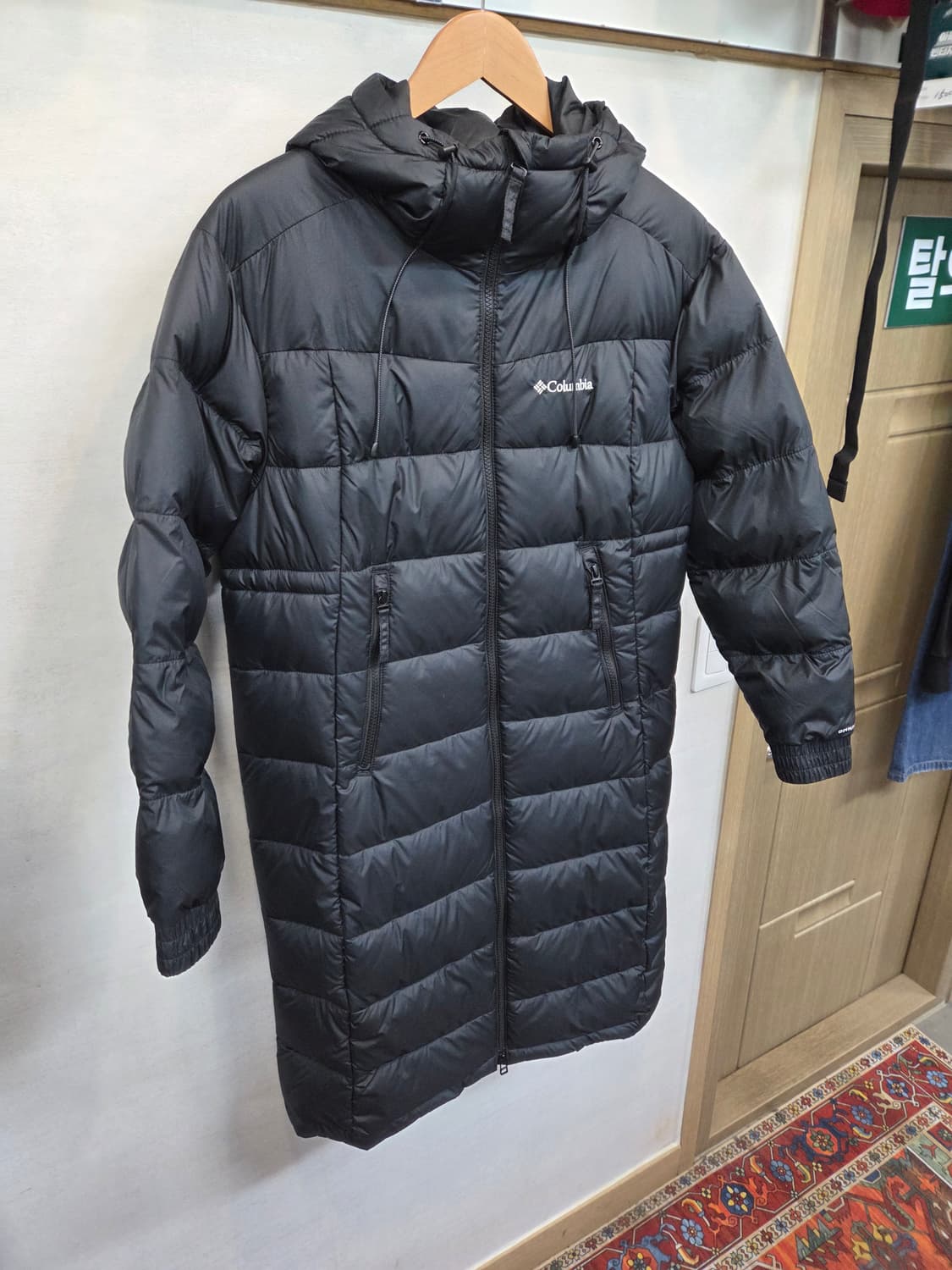 컬럼비아 여성 투웨이 옴니히트 롱패딩 s 90 상품이미지9