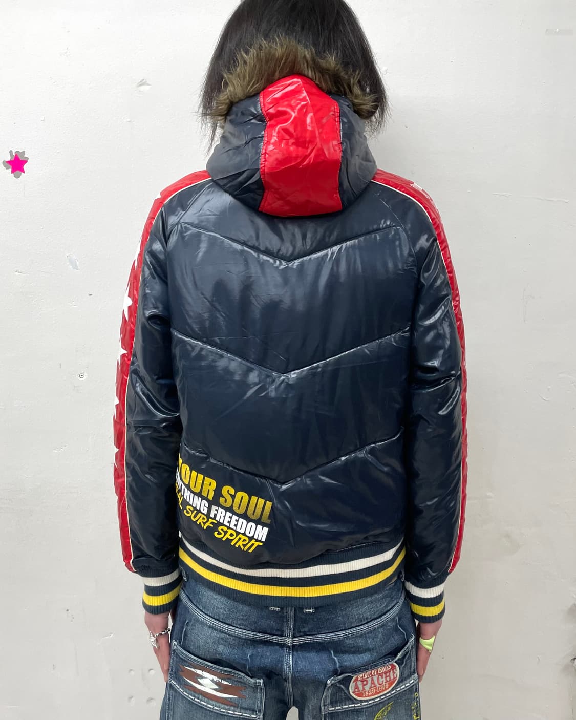 Retro Glossy Star Padding  상품이미지2