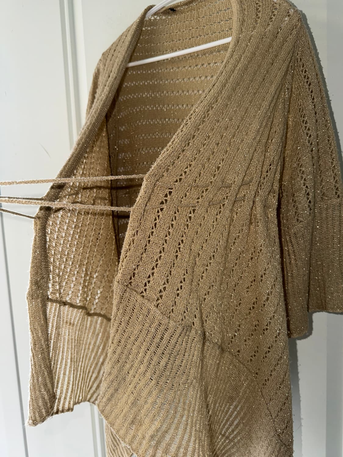일본빈티지 모리 베이지 가디건 상품이미지7