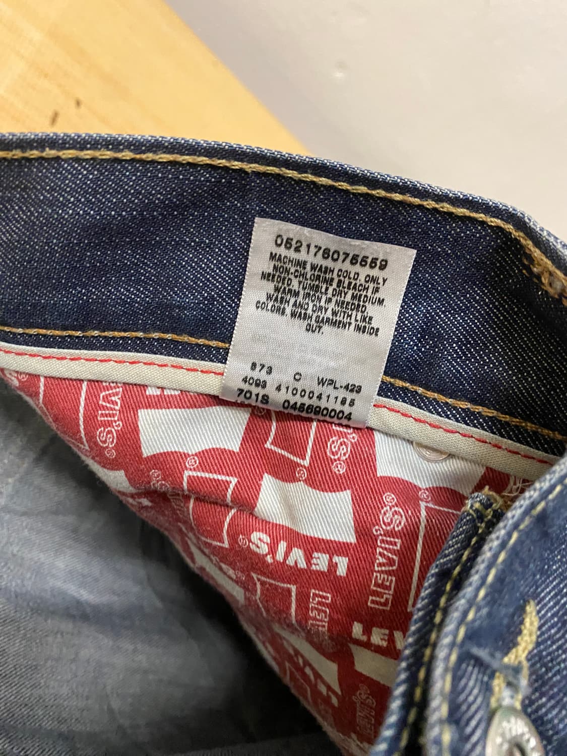 00's LEVI'S 569 denim pants 리바이스 와이드 데님 상품이미지9