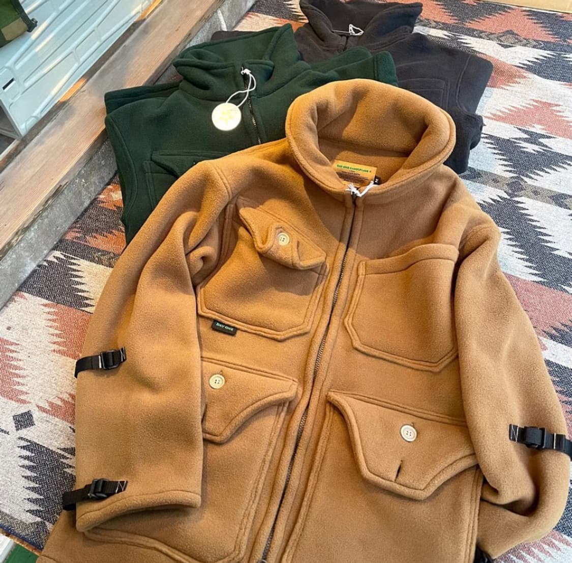 DAY ONE CAMOUFLAGE 플리스 자켓 상품이미지6