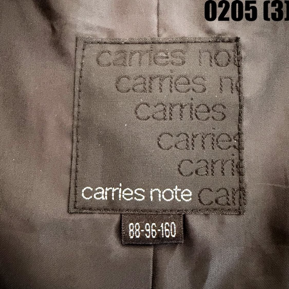 [88-96-160] 캐리스노트 가죽 하프 코트 0205(3) 상품이미지3