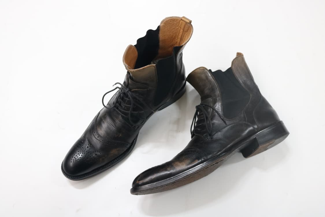 알프레도바니스터 빈티지 윙팁 레이스업 첼시 부츠 (42) 상품이미지3