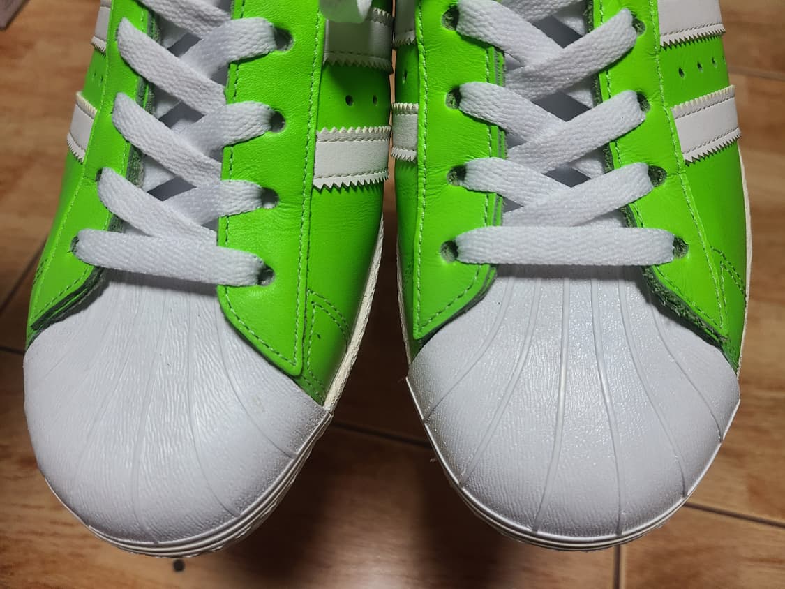 아디다스 슈퍼스타 니고 연두 265 상품이미지2