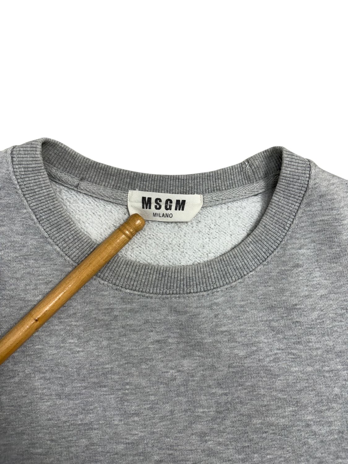 MSGM 맨투맨 그레이 상품이미지3