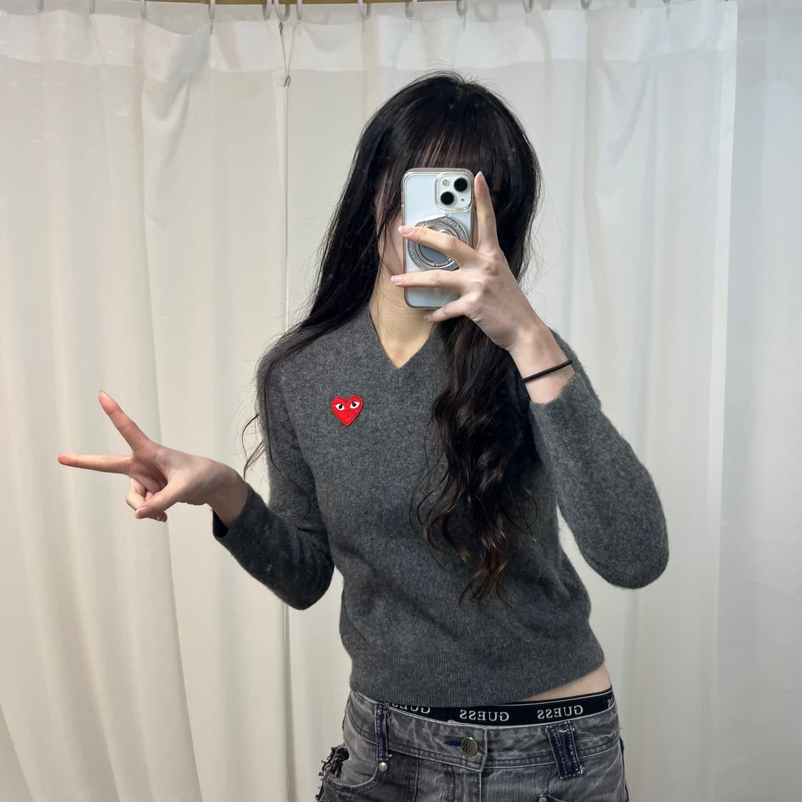 Comme des Garçons Grey Knit (줄어듦) 상품이미지2