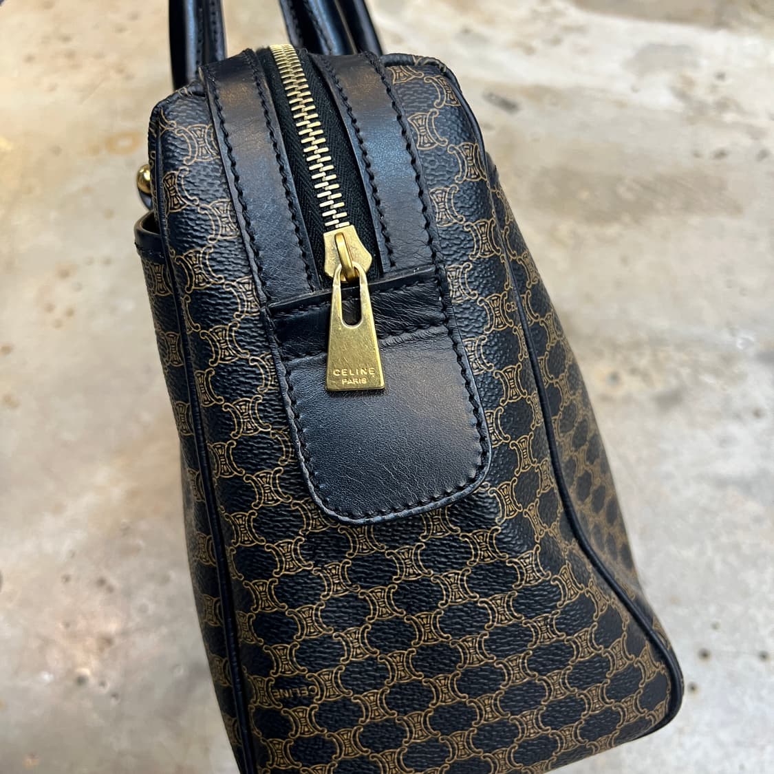 셀린느 블랙 마카담 미니 보스턴백 상품이미지3