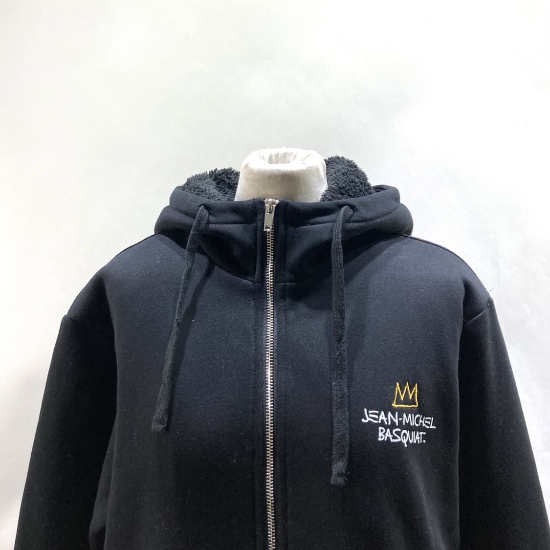 장미쉘바스키아 2022 여성뽀글이후드집업 90  상품이미지2