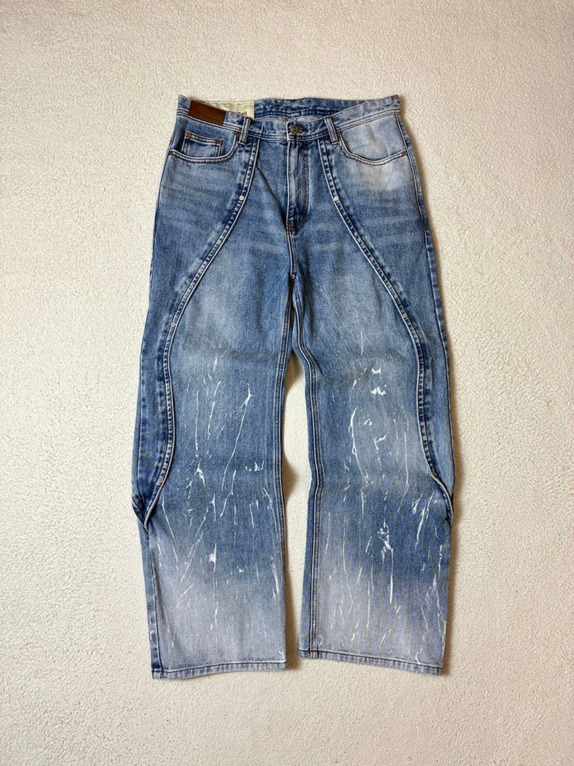 앤더슨벨 매튜 커브드 진 데님 팬츠 PN7358 상품이미지1