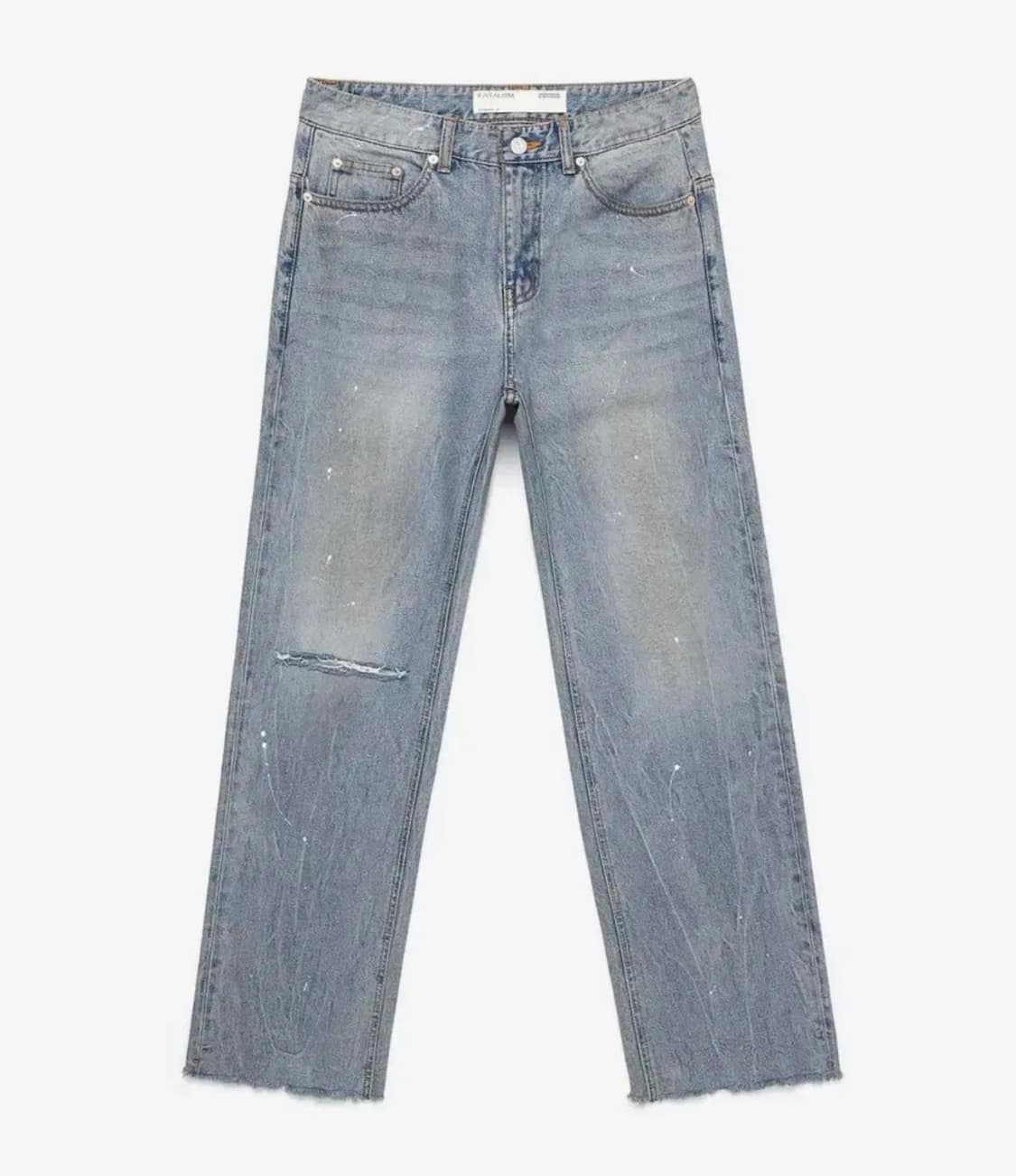 [페이탈리즘] #0237 trabus paint jeans 46 상품이미지4