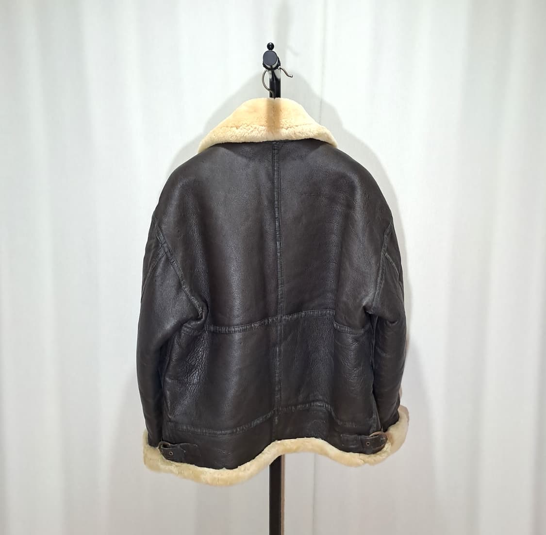 (택포) 양가죽 B-3 무스탕 국내생산 110 B786 상품이미지5