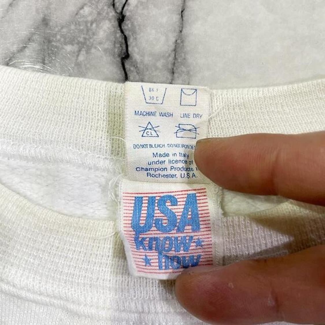 80s 챔피온 로체스터 NY 맨투맨 (XL) 상품이미지8