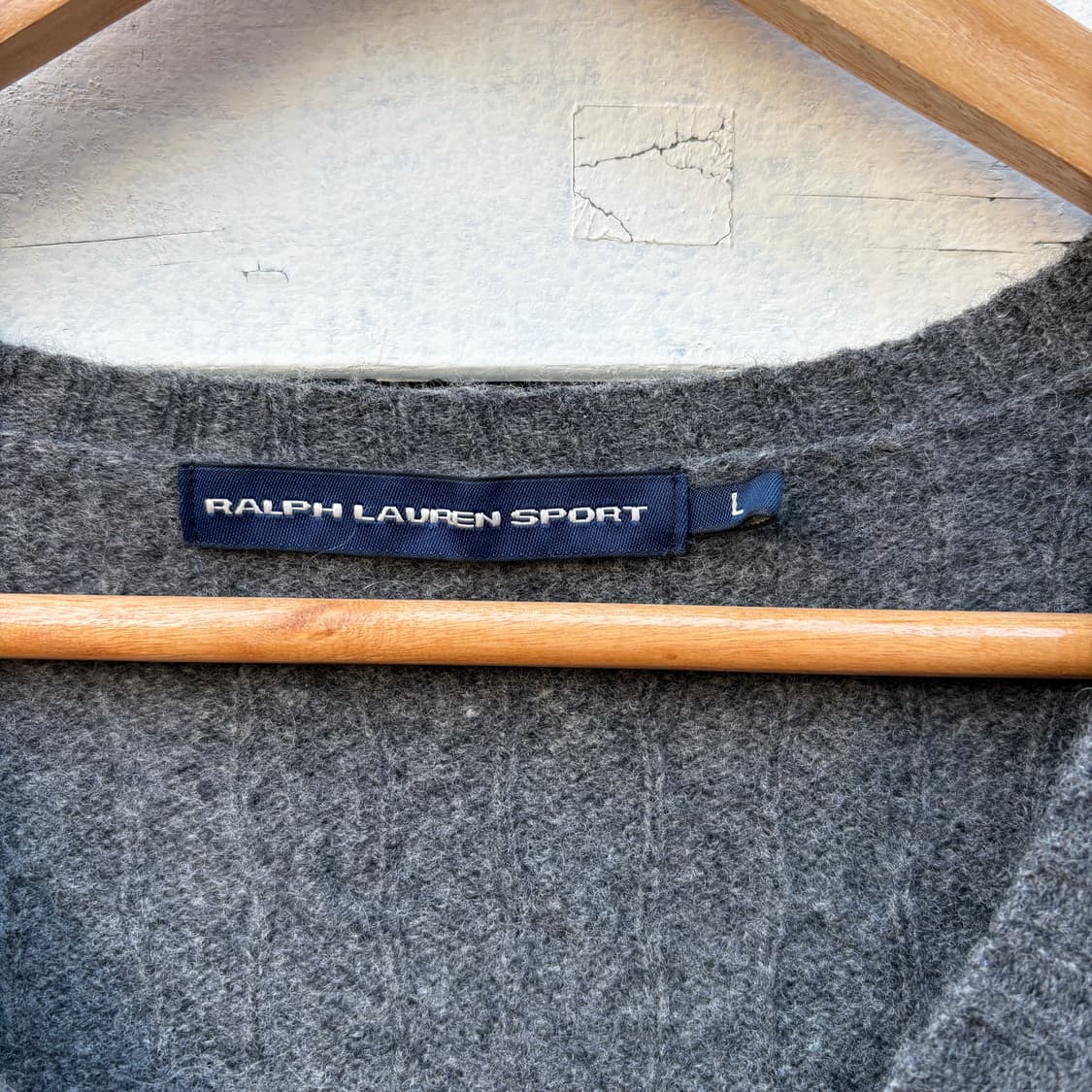 Polo 폴로 울 브이넥 니트 상품이미지4