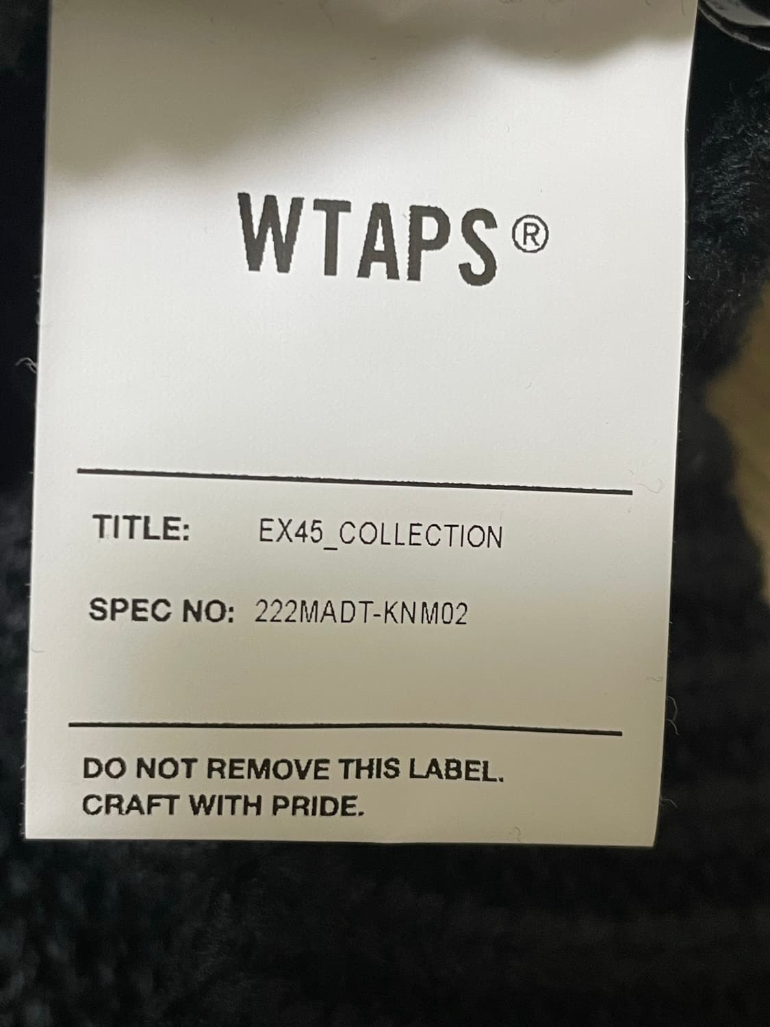 더블탭스 22aw armt 스웨터 1 상품이미지5