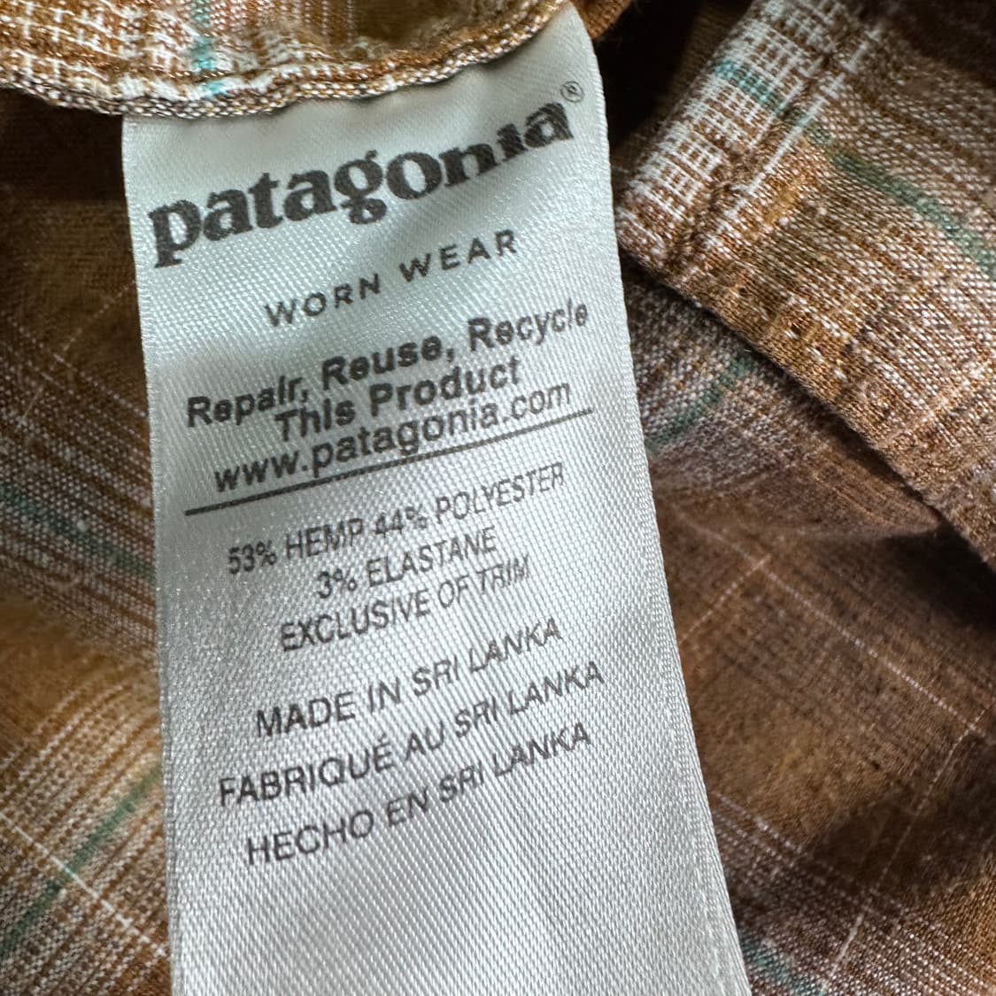 파타고니아 플란넬 체크 웨스턴 셔츠 상품이미지8