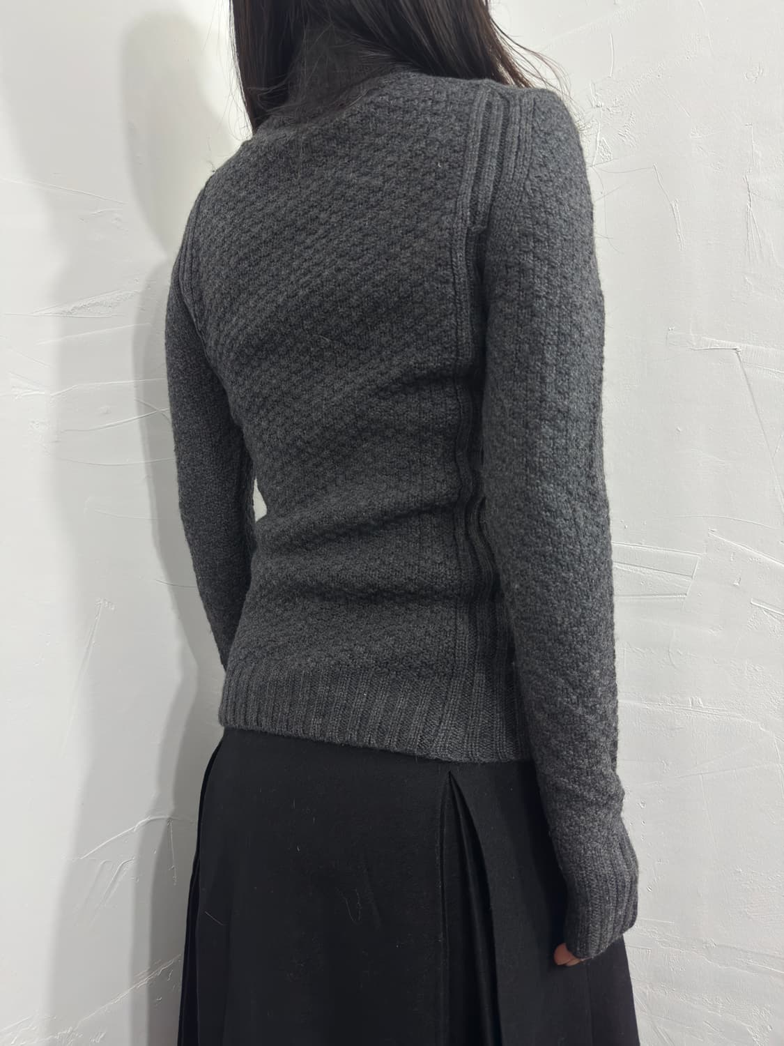 laf.. button wool knit top 상품이미지4