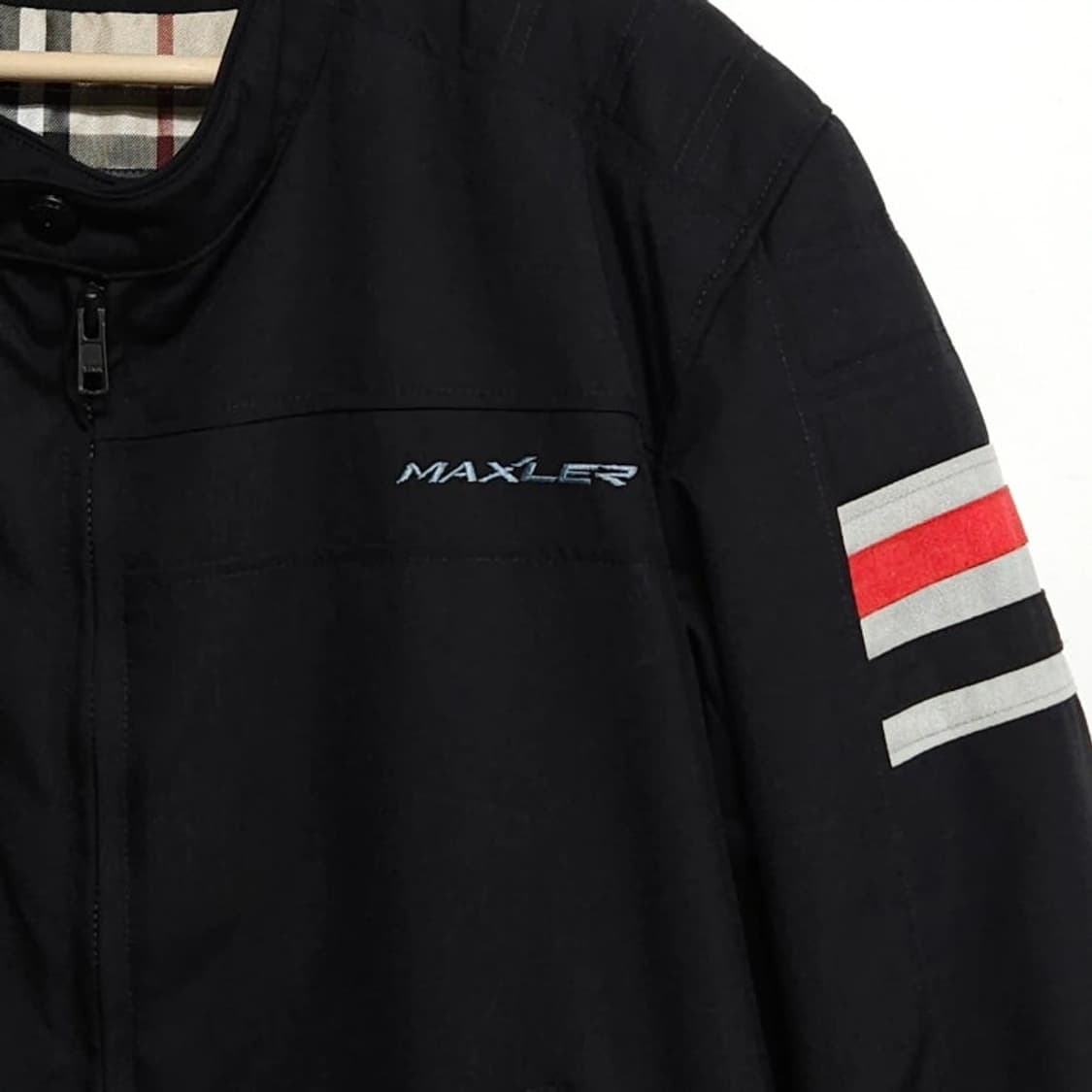 110)맥슬러 시그널시티 라이더 자켓 블랙 봄가을 상품이미지2