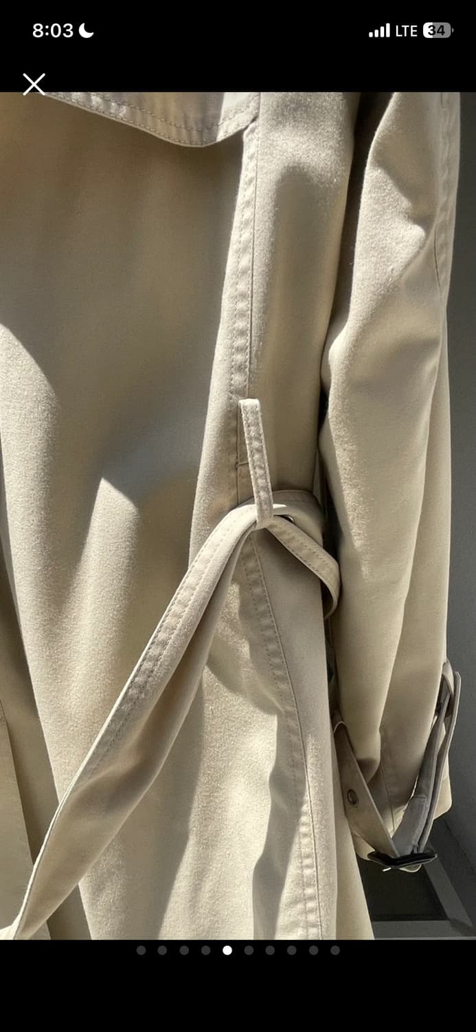 생로랑 파리(Saint Laurent Paris) 베이지 트렌치코트 상품이미지5