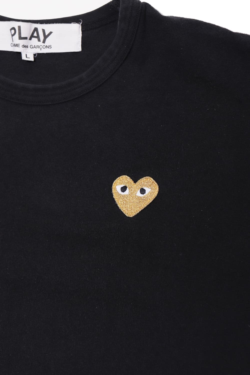 COMME DES GARCONS 골든 와펜 티셔츠 size L 상품이미지3