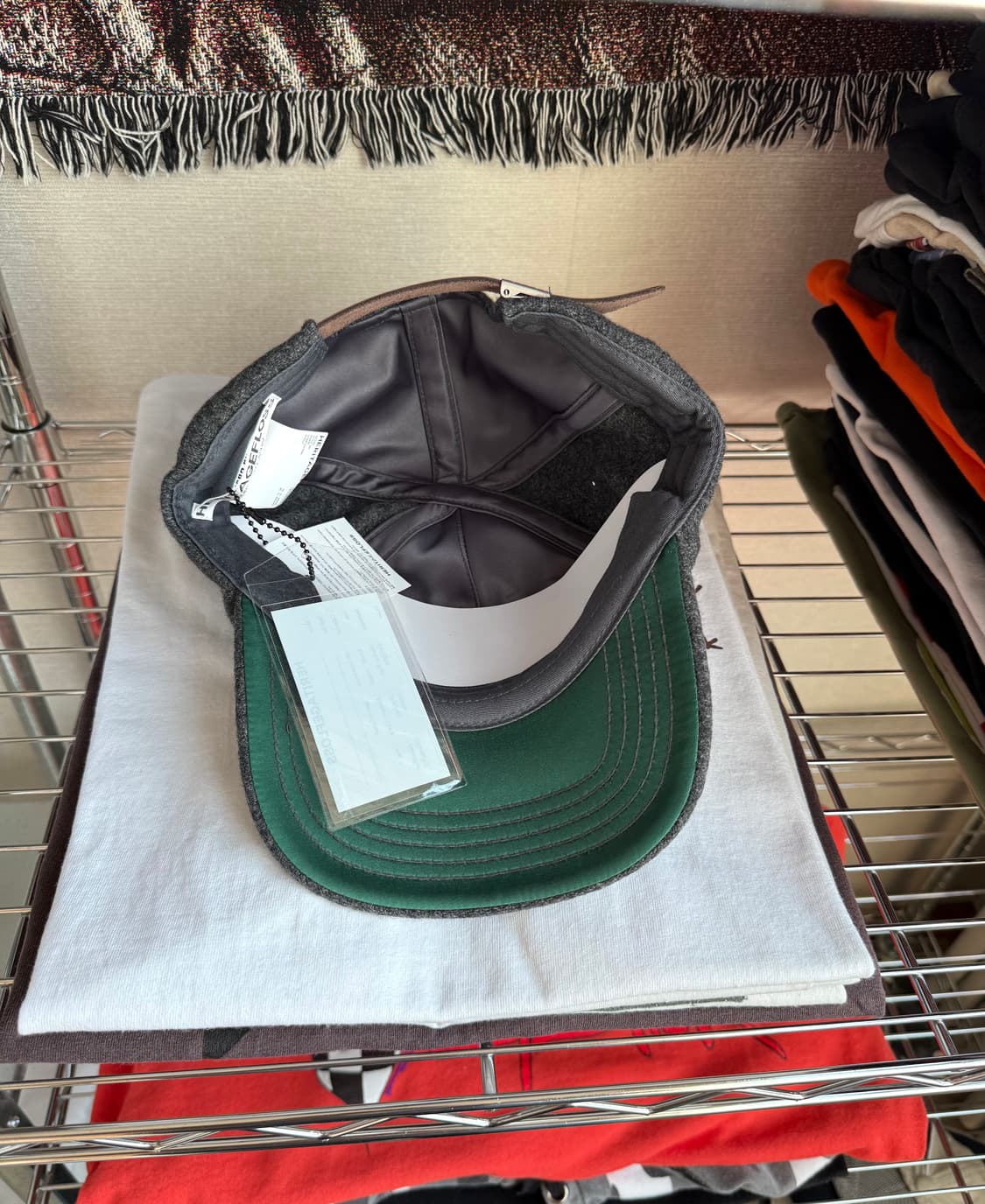 헤리티지플로스 울 비비캡 그레이 상품이미지3